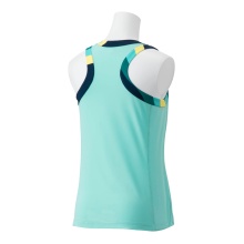 Yonex Tennis-Tank Australian Open 2024 cyanblau Damen